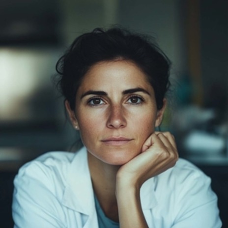 Woman facing camera