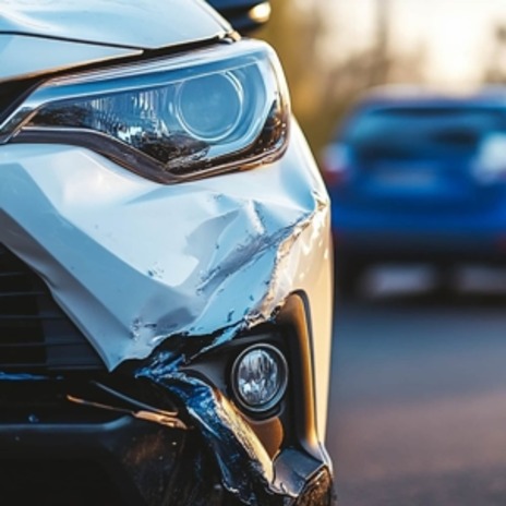 Car fender damage