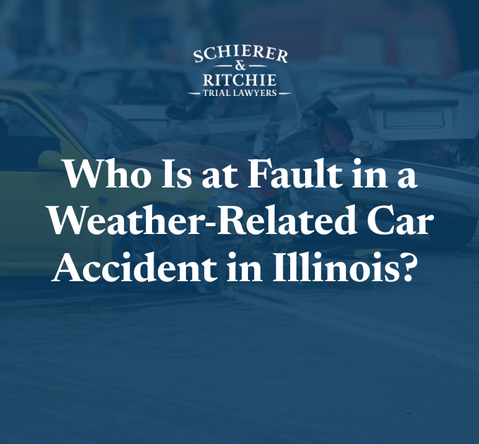 Fault in a Weather-Related Car Accident in Illinois?